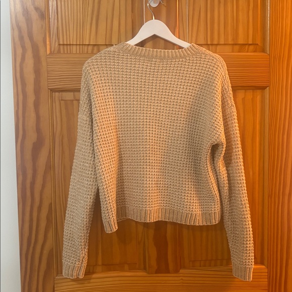 Francesca's Size Medium Cream Neutral Sweater New With Tags - Picture 5 of 5